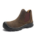 Quality CE certification construction equipment fashion comfort no lace acid resistant Chelsea safety boots steel toe cap